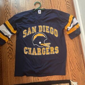 San Diego Chargers Shirt, Size XL, Vintage